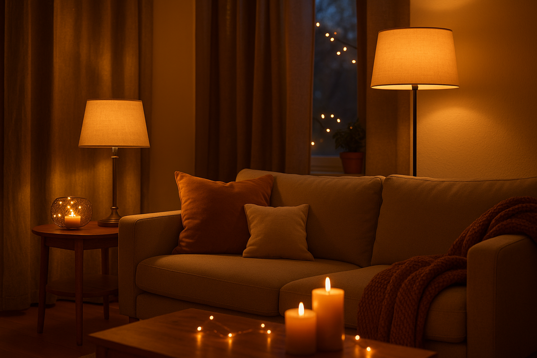 Warm Lighting for Dark Days: Lamps in Fall and Winter
