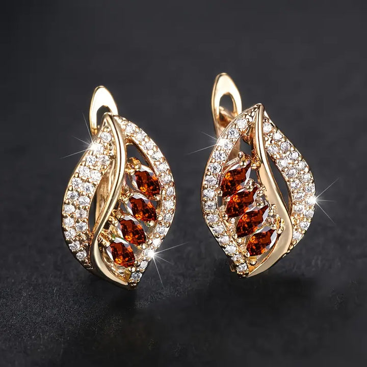 BettyRae - Rosavere Gold Earrings