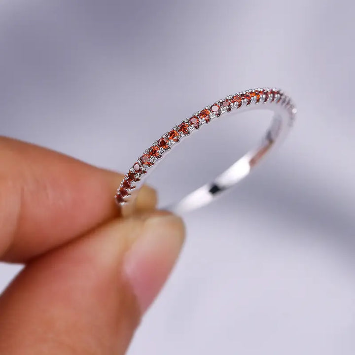 BettyRae - Rubelis Ring  White Gold