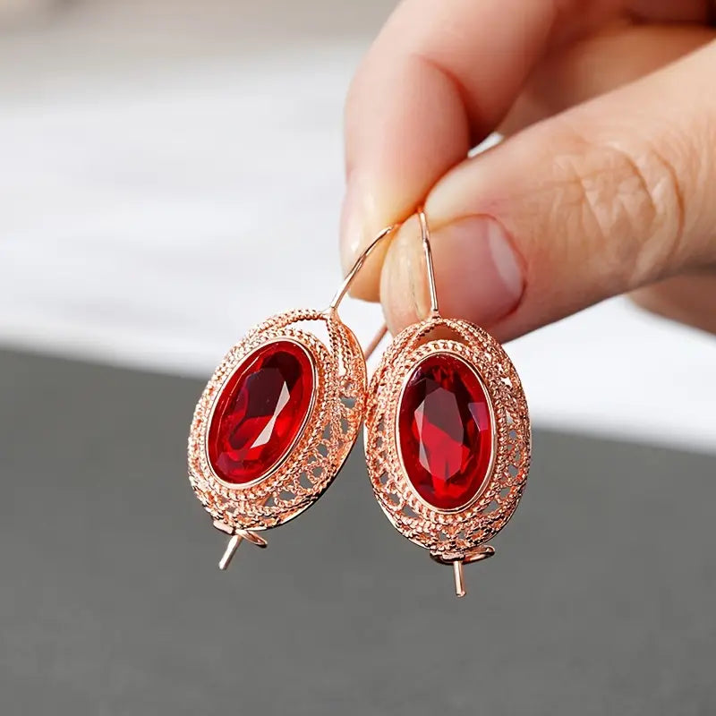 BettyRae - Rougefort Earrings Rose Gold