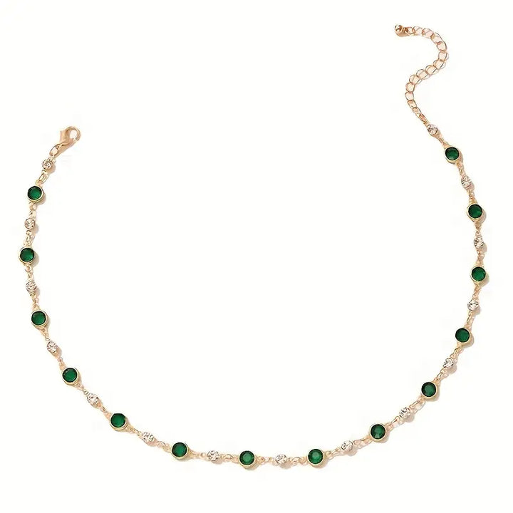 BettyRae - Emerald Green Pendant Necklace