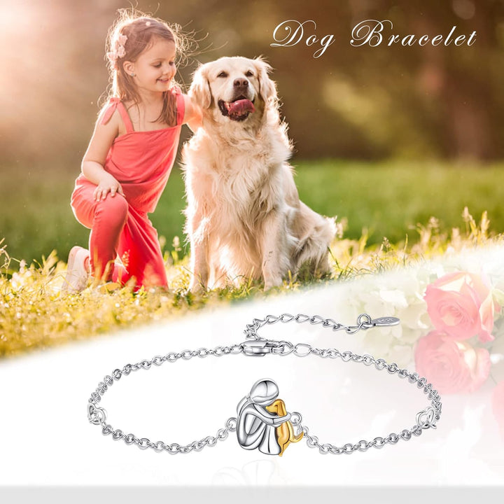 Customizable Dog-Themed Friendship Bracelet