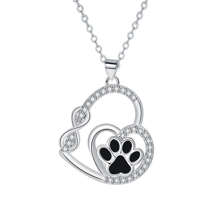 Infinite Love Paw Necklace - Forever Connected
