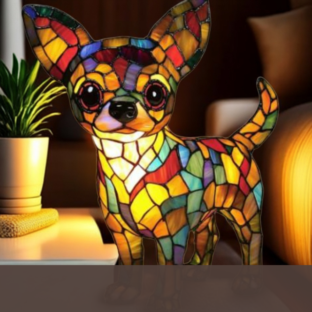 Chihuahua Life Lamp