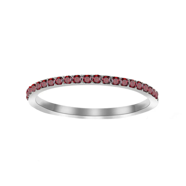 BettyRae - Rubelis Ring  White Gold