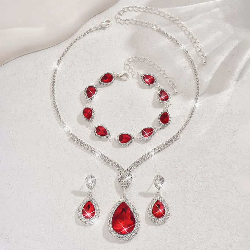 BettyRae - Bloodwynne Jewelry Set White Gold
