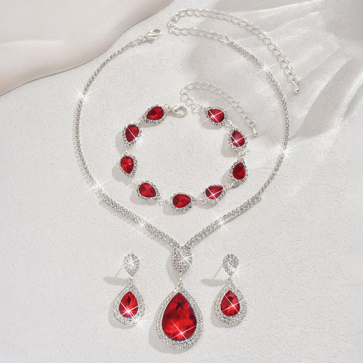 BettyRae - Bloodwynne Jewelry Set White Gold