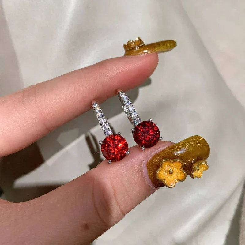 BettyRae - Orvane Earrings White Gold