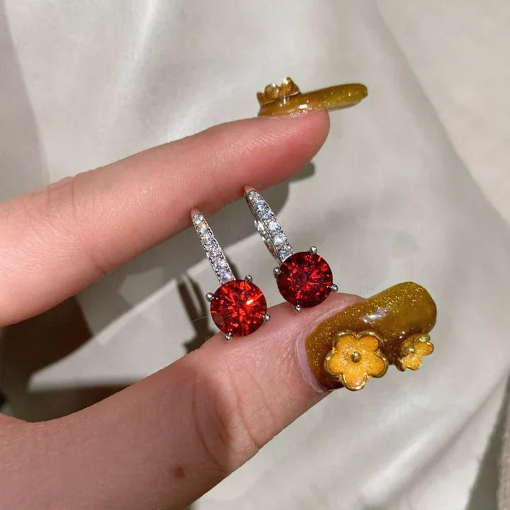 BettyRae - Orvane Earrings White Gold