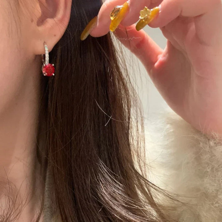 BettyRae - Orvane Earrings White Gold