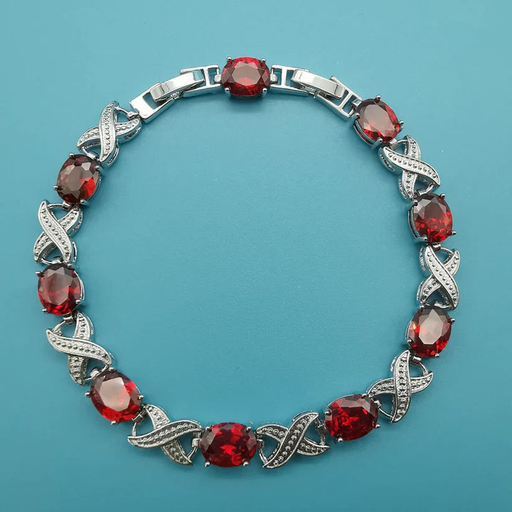 BettyRae - Flameaux Bracelet White Gold