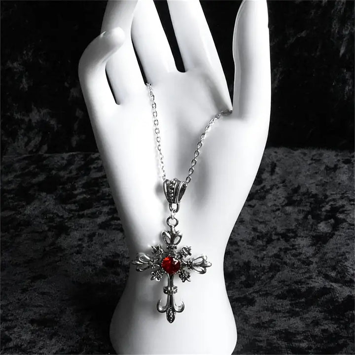 BettyRae - Noirelle Necklace White Gold